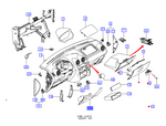 TABLERO DE INSTRUMENTOS INF LADO CONDUCTOR (M2S65-A043K93-AC02N)