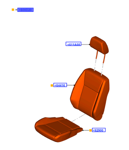 KIT DE FUNDAS DE ASIENTO (MAB39-2163095-UB3A0)