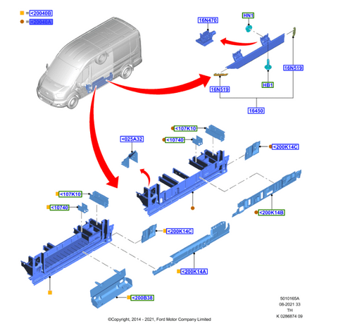 ESTRIBO LATERAL (LK4Z-6120041-D)