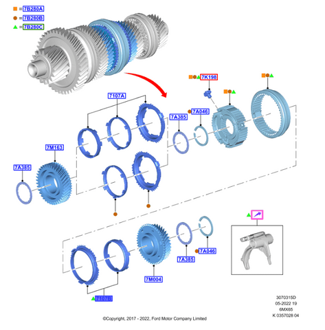 ANILLO SINCRONIZADOR (-2116226-)